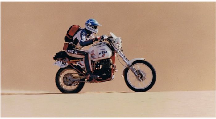 Réplique KTM officielle n°103 Paris Dakar 1983